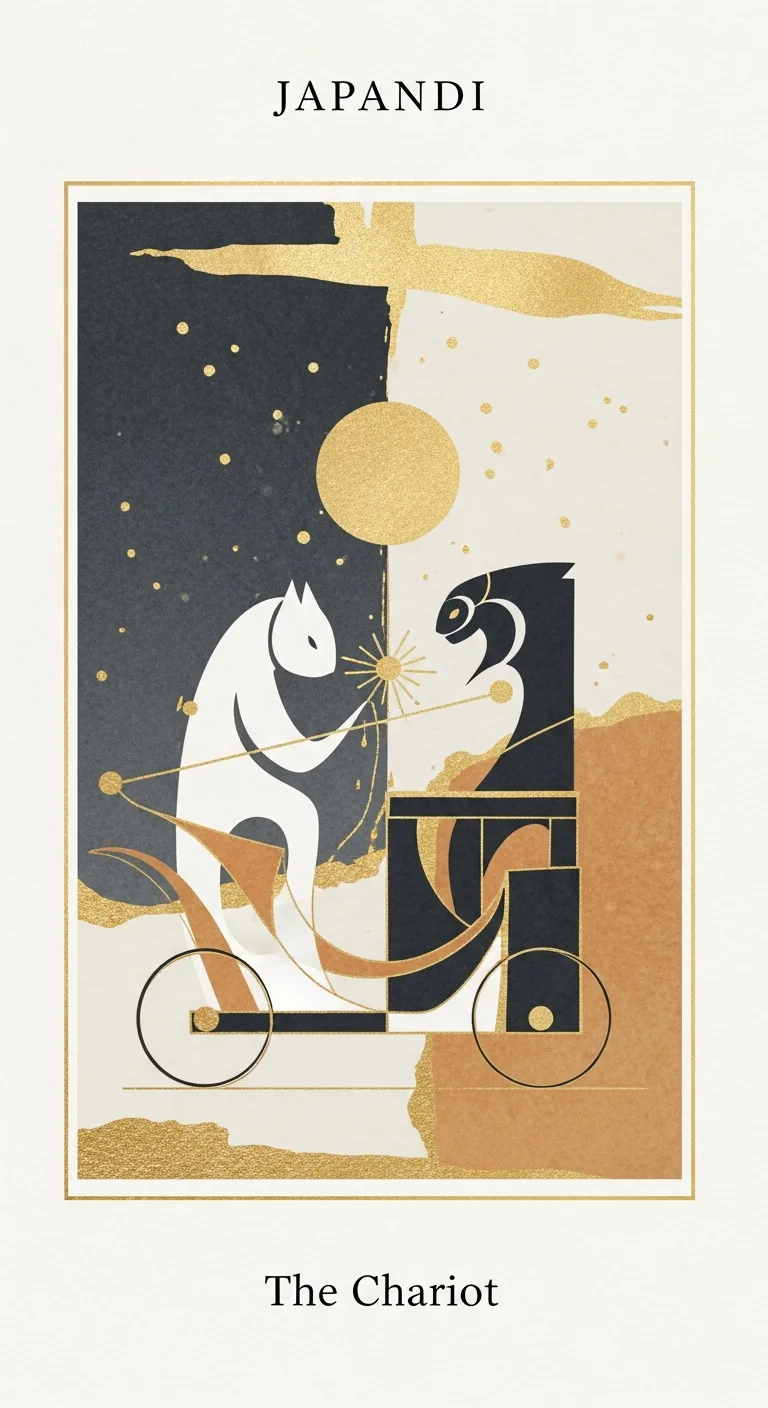 Chariot tarot card - Beyoncé's journey card