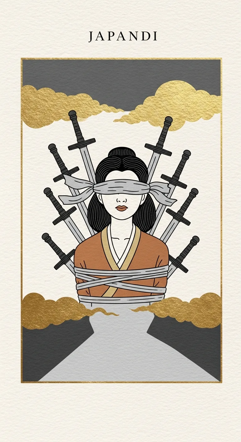 Eight Swords tarot card - Vladimir Putin's destiny card