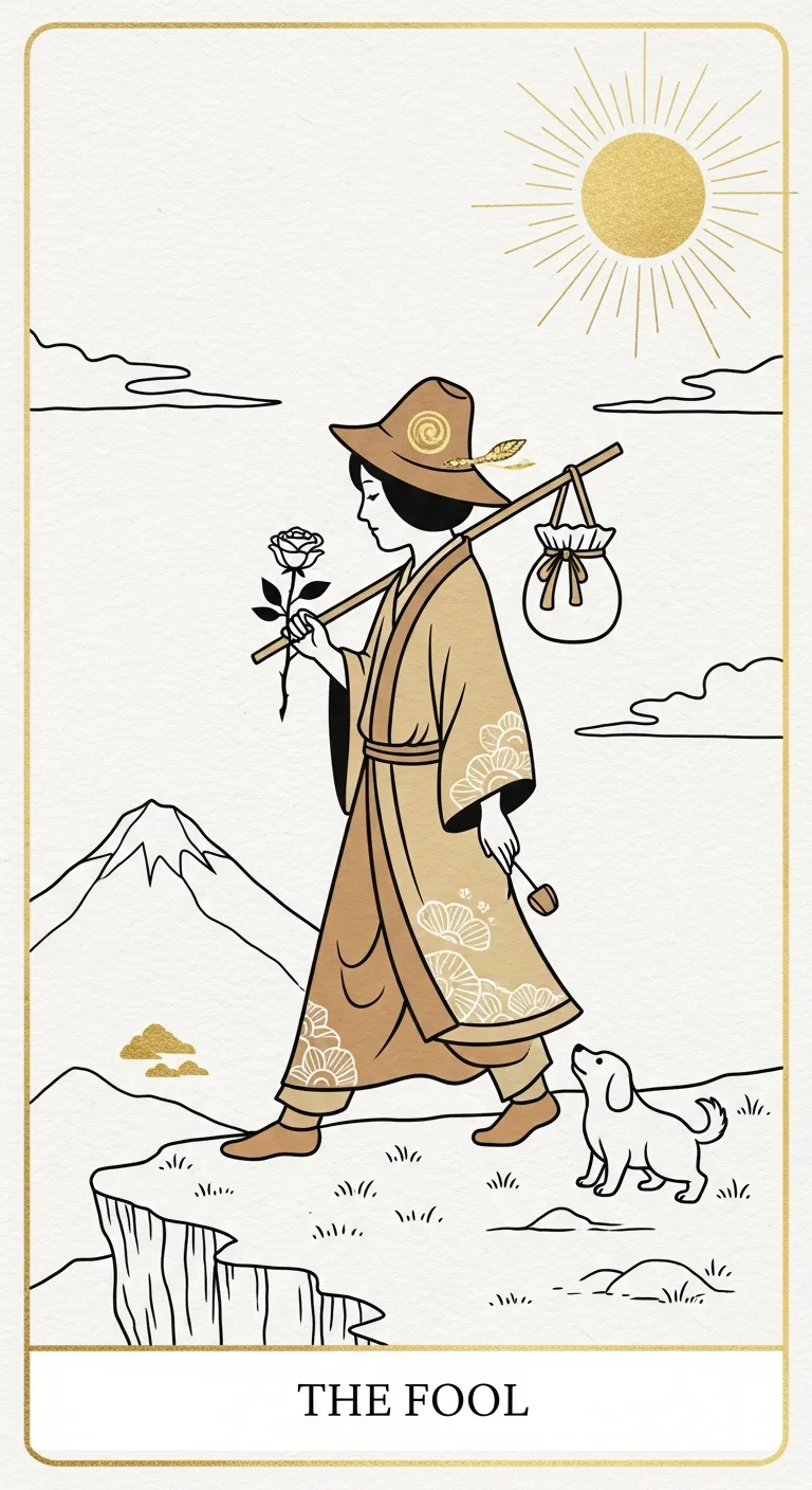 Fool tarot card - Will Smith's foundation card