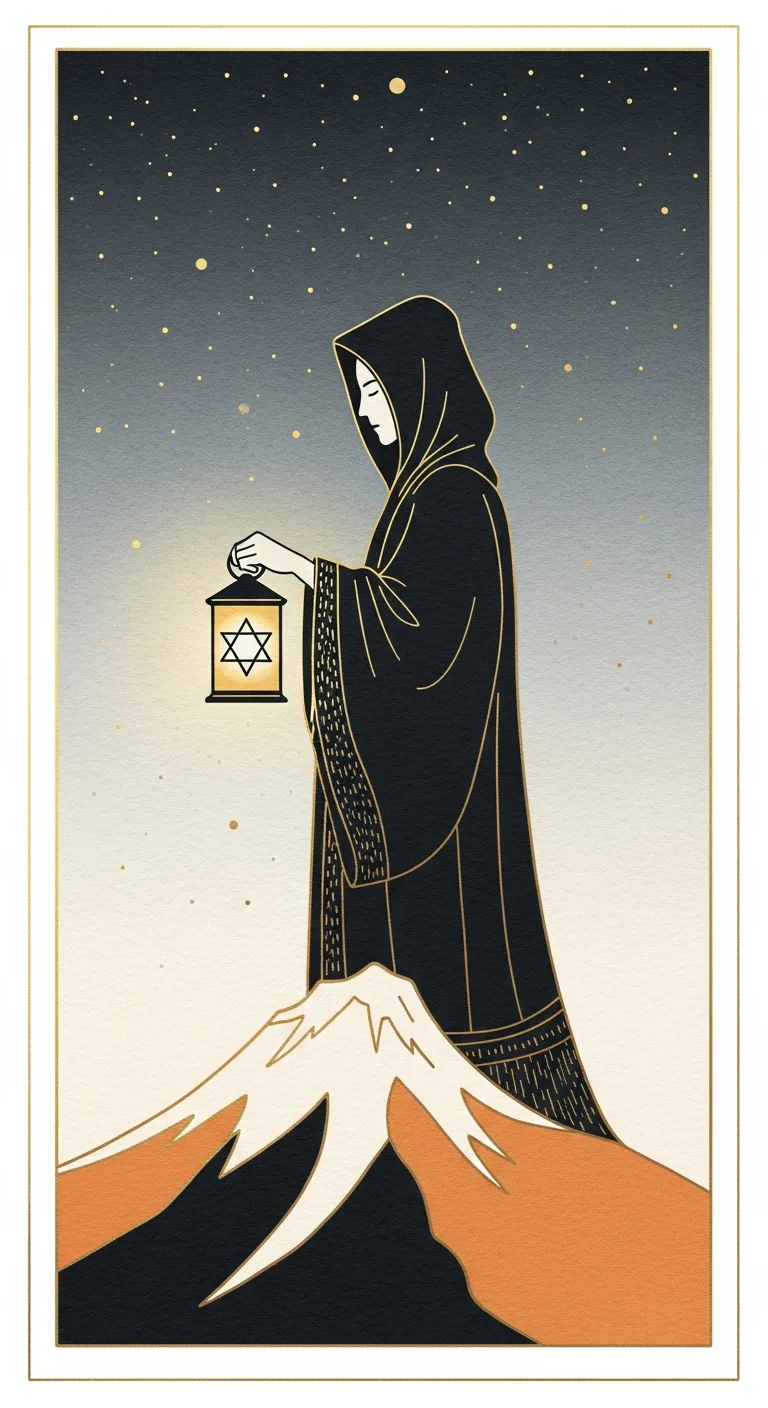 Hermit tarot card - Keanu Reeves's foundation card