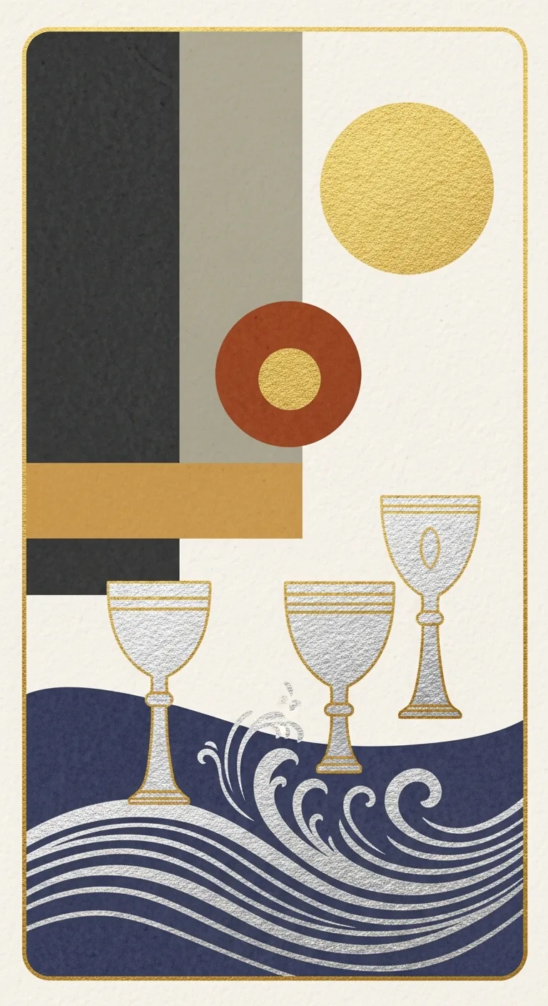 Knight Cups tarot card - Oscar Isaac's journey card