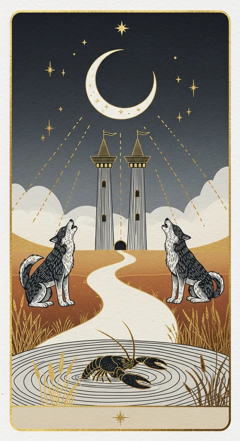 Moon tarot card - SZA's foundation card