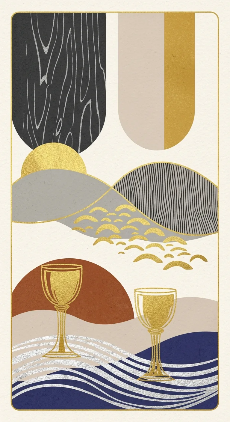 Page Cups tarot card - Rupi Kaur's foundation card