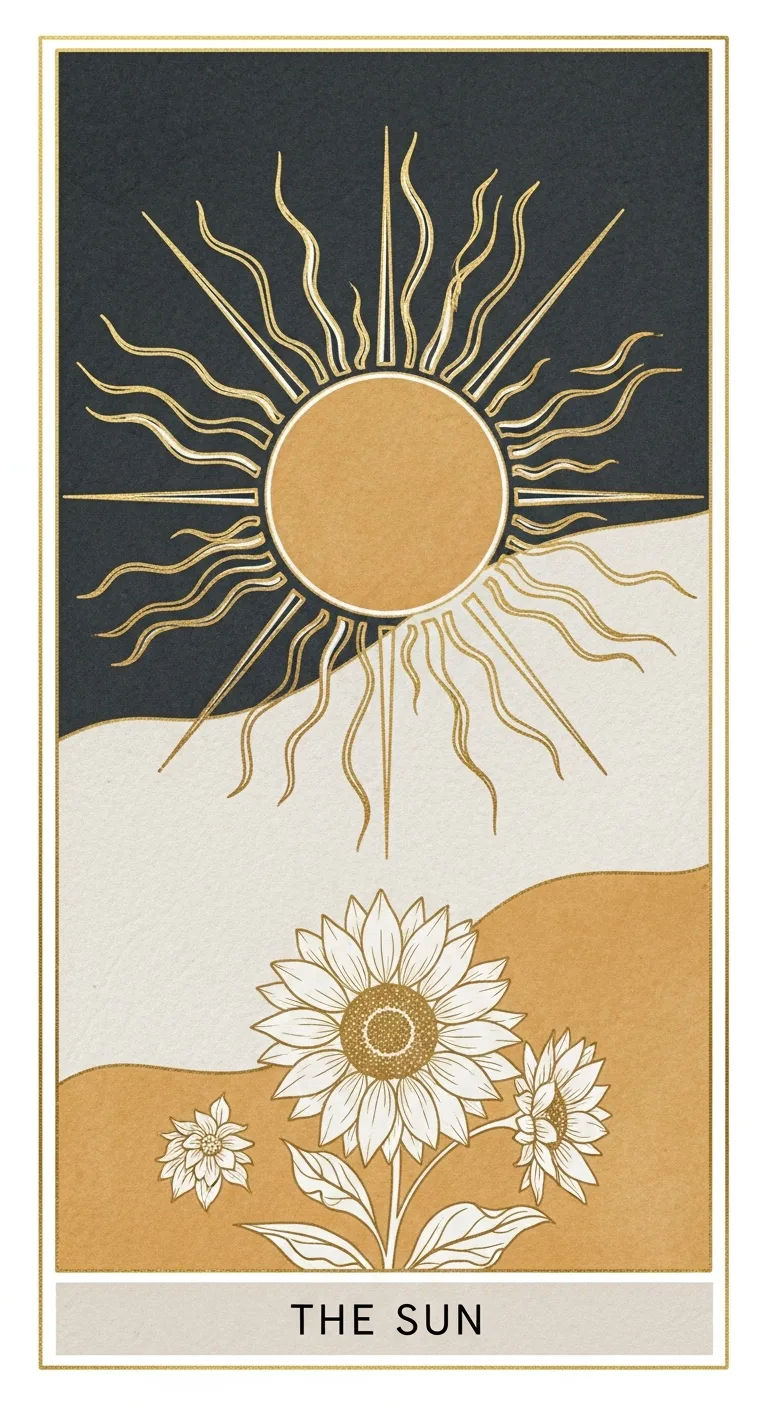 Sun tarot card - Beyoncé's destiny card