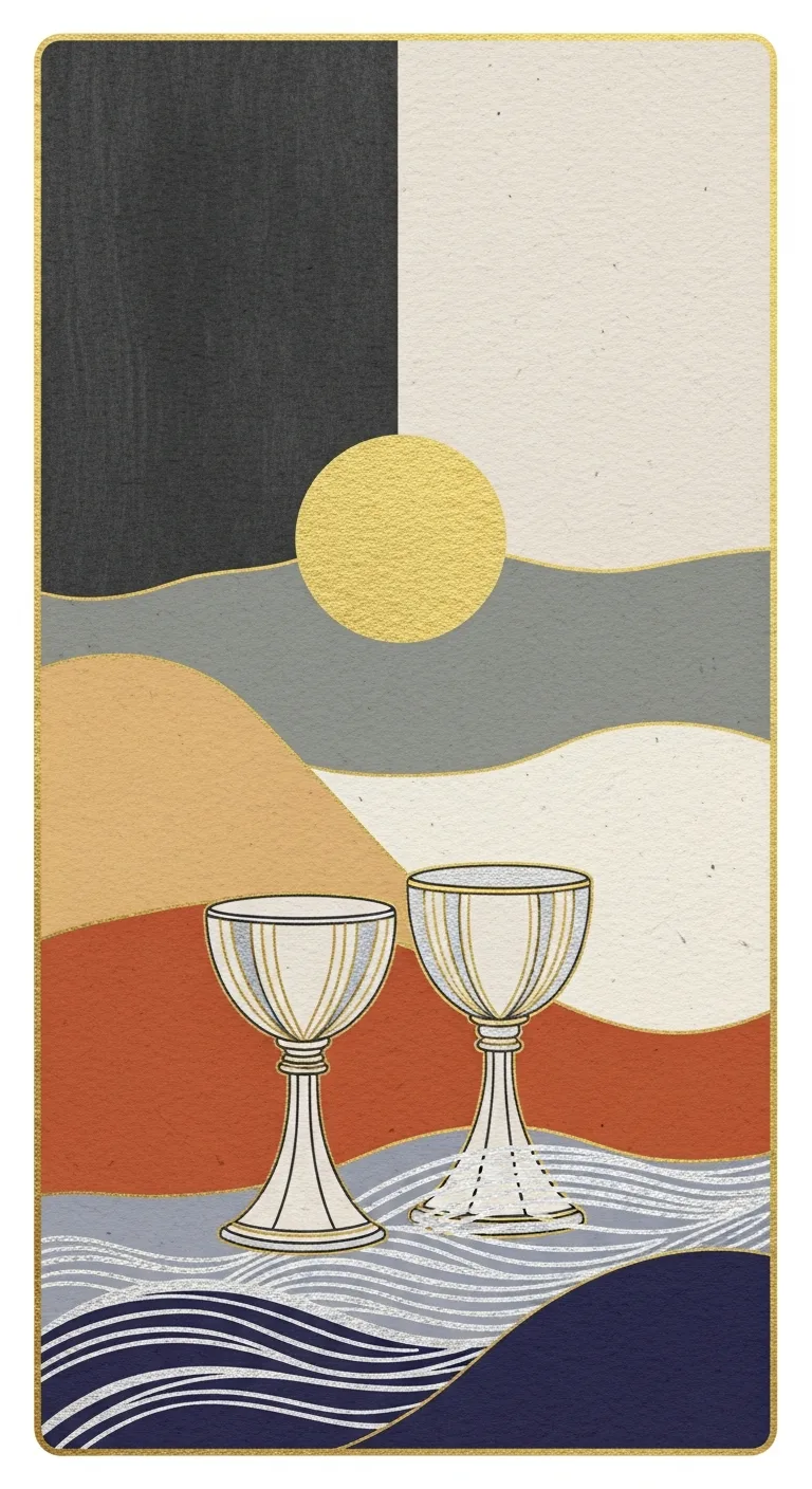 Ten Cups tarot card - Tabitha Brown's journey card